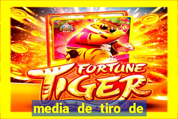 media de tiro de meta por jogo